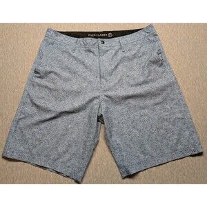 Free Planet Light Blue Print Shorts Size 36 inches 9 Inch Inseam